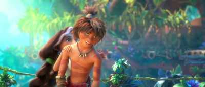 You know, it's been seven hours
since I said, uh, "Hey." - The Croods: A New Age