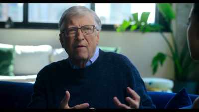 You know, it's so scary to me that - What's Next? The Future with Bill Gates