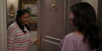 - You know, just pop in, say hi.
- We'll do it another time. - And Just Like That…