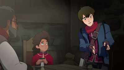 You know, keeping it warm, and safe...
wrapped in blankets. - The Dragon Prince