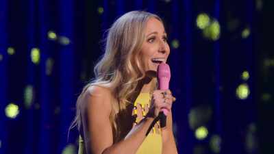 You know, he knows my middle name.
He listens to my dreams... - Nikki Glaser: Good Clean Filth