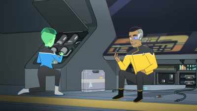 You know, Kula told me
the Vancouver - Star Trek: Lower Decks