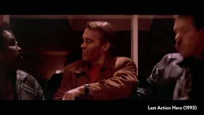 You know, Last Action Hero, Demolition Man, - FPS: First Person Shooter
