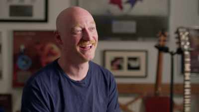 You know, he laughs so much.
When he starts laughing
really hard, - Biffy Clyro: Cultural Sons of Scotland