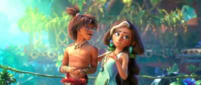 You know, let's let that poor Eep sleep.
She must be exhausted. - The Croods: A New Age