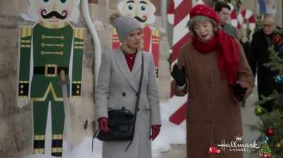 You know, like a...
like a shove. - A Shoe Addict's Christmas