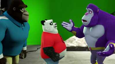 You know, like father like son. - Panda vs. Aliens