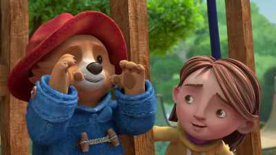 You know looking through your paws - The Adventures of Paddington