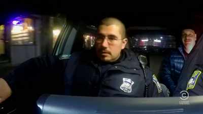 You know, maybe put on a sticker - Jeff Ross Roasts Cops