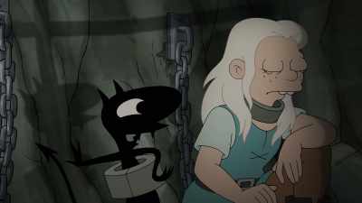 You know me. As you burn up,
I'll probably be making flippant comments. - Disenchantment