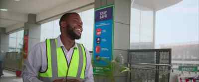 You know me.
I'm the man for airport VIP protocol. - Christmas in Lagos