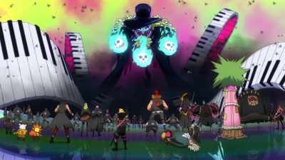 You know that more than anyone! - One Piece Film Red