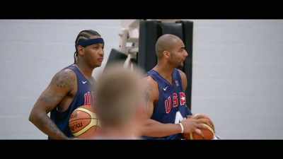 You know, myself, D Wade, Bron, and Melo, - The Redeem Team