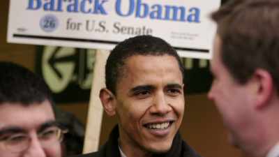 You know, myself, you know,
my own name... (LAUGHS) - Obama: In Pursuit of a More Perfect Union