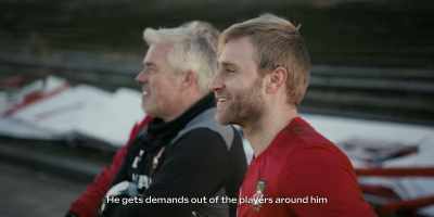 You know,
on the pitch and training, - Welcome to Wrexham