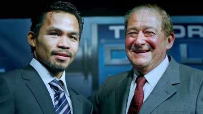 You know, Pacquiao's,
pound-for-pound, - The Golden Boy