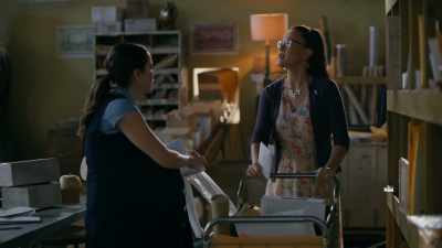 You know, postal enough. - Signed, Sealed, Delivered: The Vows We Have Made
