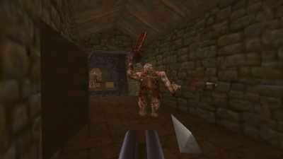 You know, Romero would get
really pissed, because I would - FPS: First Person Shooter