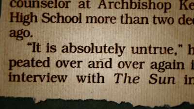 You know, - The Keepers