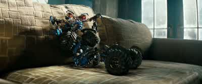 You know Sam I don't know about moving in with this chickWhat if she dumps us like the last girlShe was mean Didn't like herUs guys got to stick togetherWe are familyNo we are not family You're a political refugeeand I have finally found someone who - Transformers: Dark of the Moon