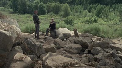 You know, seems to me
you've been cut up enough. - The Walking Dead