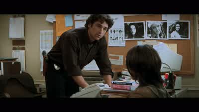 You mean like movie trilogies You seem to like movies DetectiveCall me Mark would you 'Cause I'm gonna keep calling you SidneyI'll call you Mark when you catch the killer DetectiveAll I know about movie trilogies is that in the third oneall bets are - Scream 3