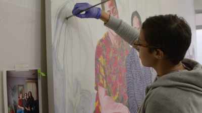 You know,
she is working in the tradition - Black Art: In the Absence of Light