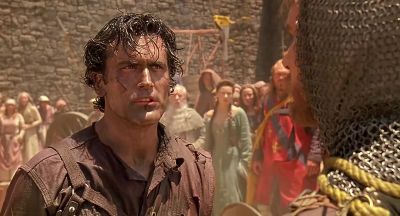 You know your shoelace is untied - Army of Darkness