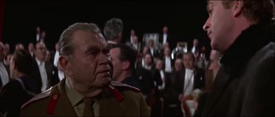 You know where Shostakovich wrote that symphony - Billion Dollar Brain