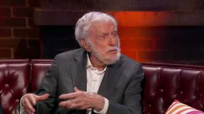 You know, sitting and talking,
and answering ques-- - Dick Van Dyke: 98 Years of Magic