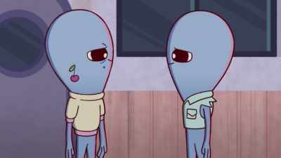 You know,
sometimes luck is just the meeting - Strange Planet