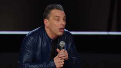 - "You know where southeast is?"
- "No." - Sebastian Maniscalco: Stay Hungry