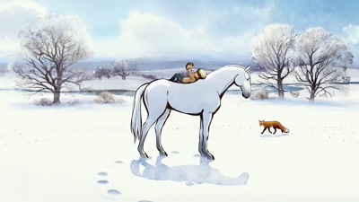 You know, we struggle with anxiety
or stress or frustration or anger - The Boy, the Mole, the Fox and the Horse