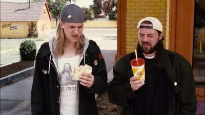 You know this tastes like piss and flies don't it - Clerks II