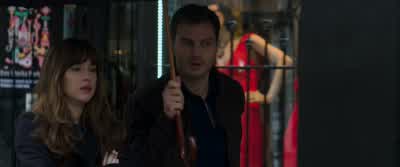 You know that girl, Christian? - Fifty Shades Darker
