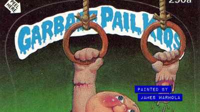 You know, that's the
performance of it - 30 Years of Garbage: The Garbage Pail Kids Story
