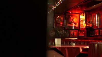 You know the booth
thing is just something
that materialized, - The Rainbow