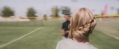 - You know, the first time we met was on a baseball field. - Romance in the Outfield: Double Play