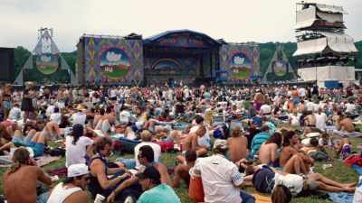 You know, the general peace,
love, and harmony thing - Woodstock 99: Peace Love and Rage