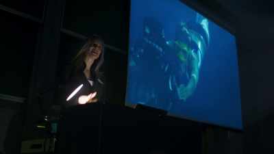 You know, the idea that
great whites are these - Deep Blue Sea 2