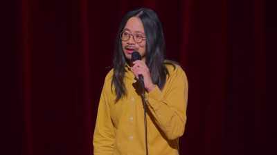You know, the way they cut so low
over here, so high over there. - Sheng Wang: Sweet and Juicy