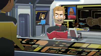 You know, there's
no peninsula more sensual - Star Trek: Lower Decks