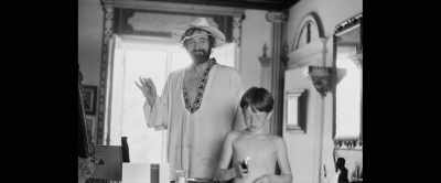 You know, there's that
thing that's in mum's book - The Ghost of Richard Harris