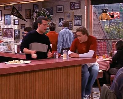 You know Turner and Hooch were talking earlier - Two Guys and a Girl
