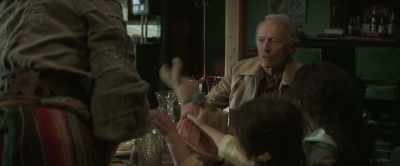 You know,
we just brought you
that meat as a gift. - Cry Macho