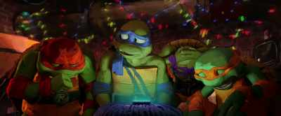 You know, we were talking - Teenage Mutant Ninja Turtles: Mutant Mayhem
