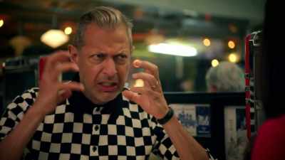 - You, you know?
- Well, it releases adrenaline - The World According to Jeff Goldblum
