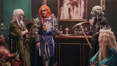 You know we're gonna be
sitting down in hell, fucking-- - The Boulet Brothers' Dragula: Titans