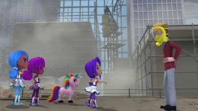 You know we're right, Preston.
This city is in danger. - Rainbow Rangers