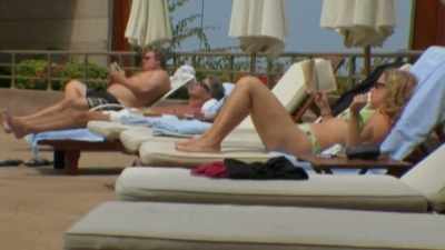 You know,
we're sitting around the pool, - Roadrunner: A Film About Anthony Bourdain